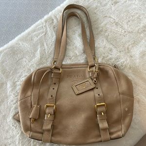 Authentic Prada Deerskin Handbag